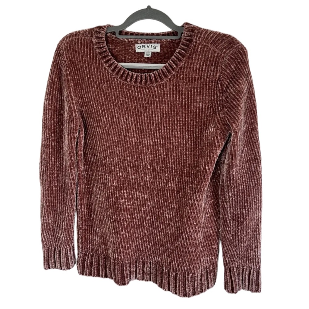 Orvis chenille sweater‎ small